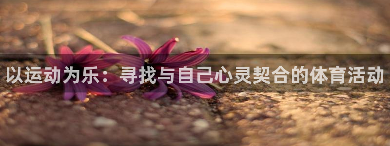 以运动为乐：寻找与自己心灵契合的体育活动
